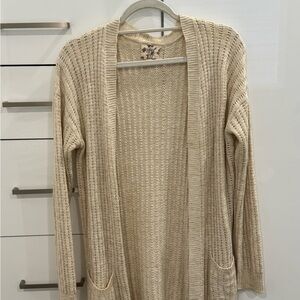 Women's Cream Knit Sweater